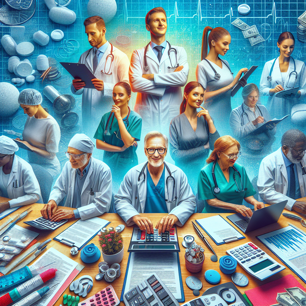 Médico focado no paciente. Guia de contabilidade para médicos: otimize impostos e finanças para ter mais tranquilidade.
