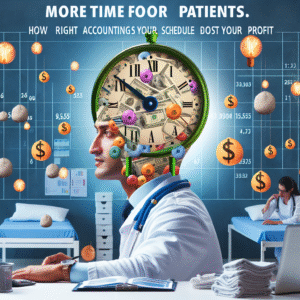 Contabilidade para médicos: Otimize sua agenda! Mais tempo para pacientes e maior lucro com gestão financeira especializada.