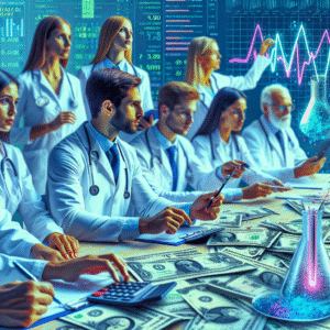 Médico satisfeito com gestão financeira. Nossa contabilidade para médicos otimiza o tempo, focando no cuidado ao paciente.