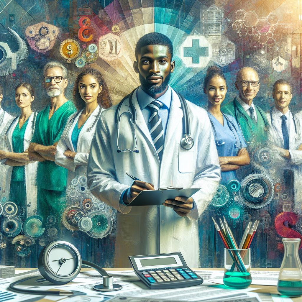 Médico analisando finanças e impostos. Guia de contabilidade para médicos com estratégias para pagar menos impostos em 2024.